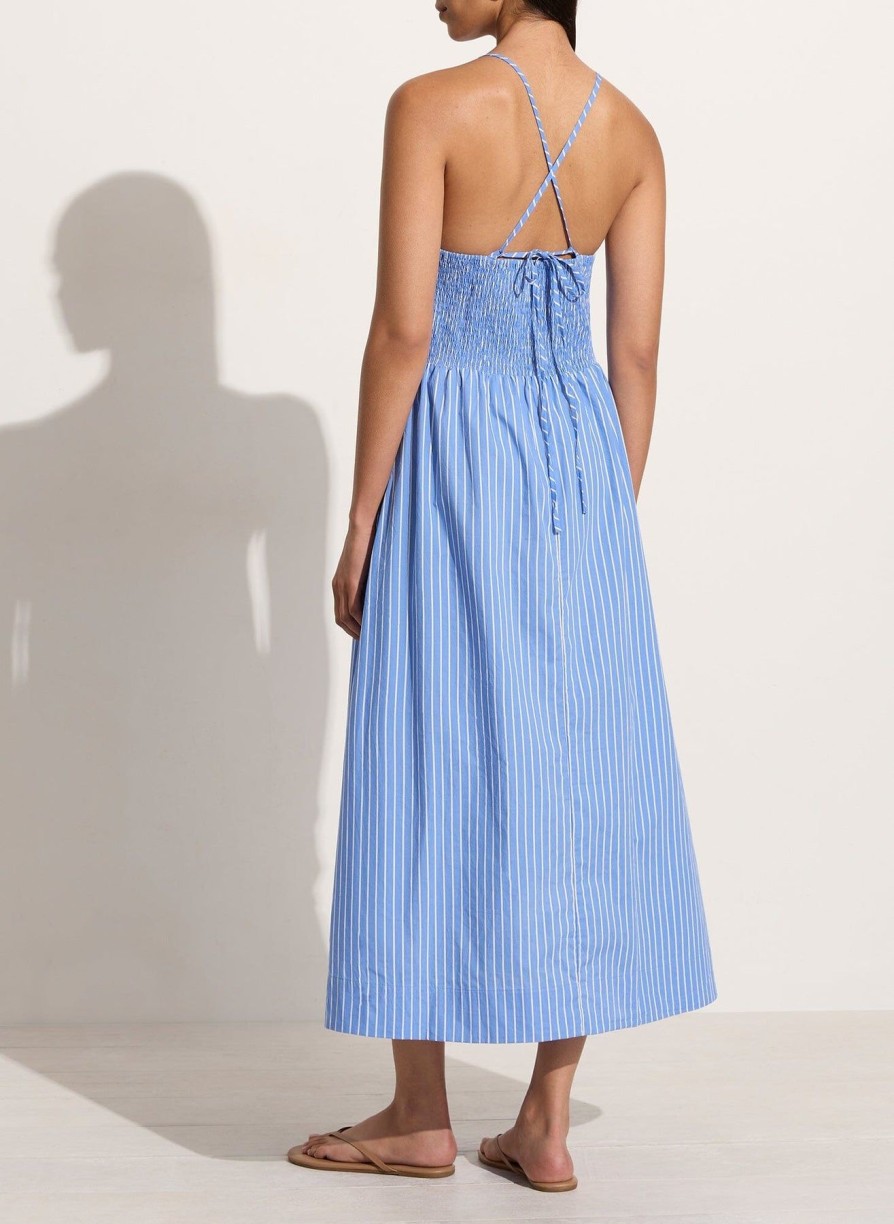 Women Faithfull The Brand Vacation | Camera Midi Dress Baratti Stripe