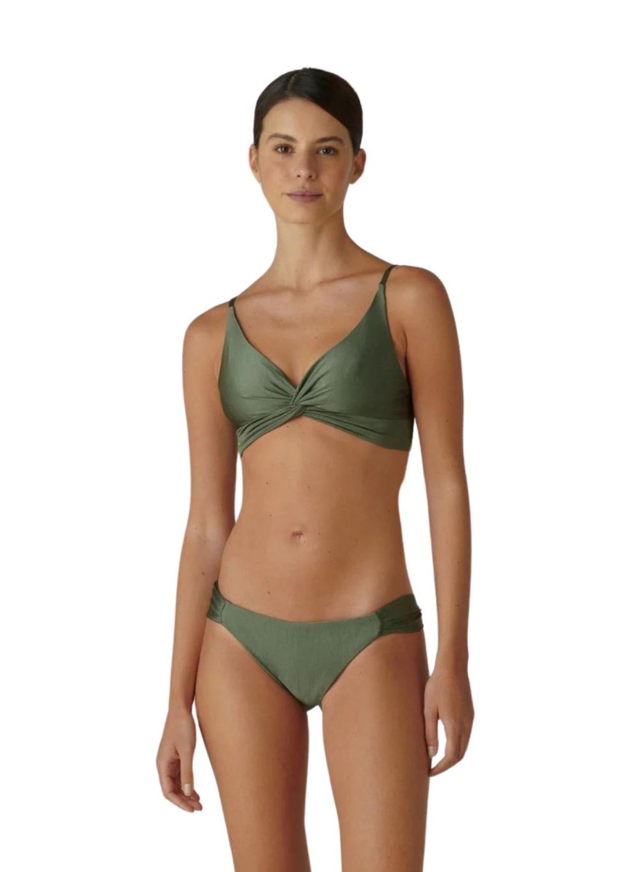 Women PALMACEA | Vichy Bottom Olive