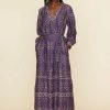 Women XÍRENA Midi & Maxi | Isobel Dress Royal Brown