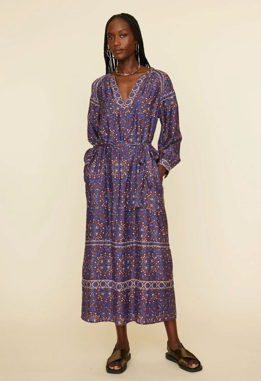 Women XÍRENA Midi & Maxi | Isobel Dress Royal Brown