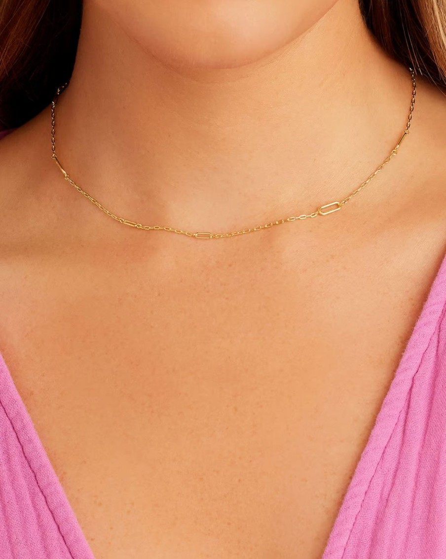 Women Gorjana Necklaces | Zoey Link Necklace