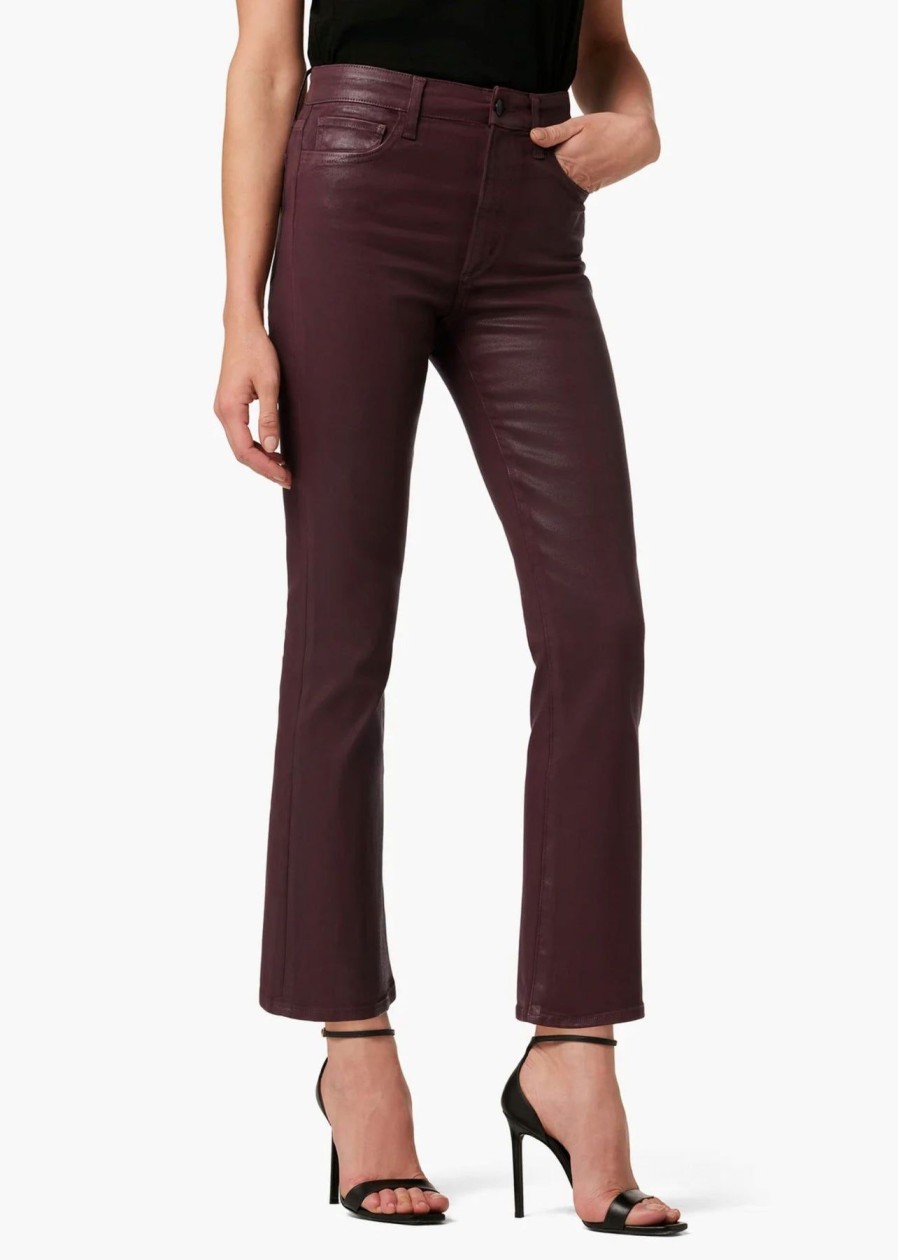 Women Joe's Jeans Denim | Callie Coated Jeans Rum Raisin