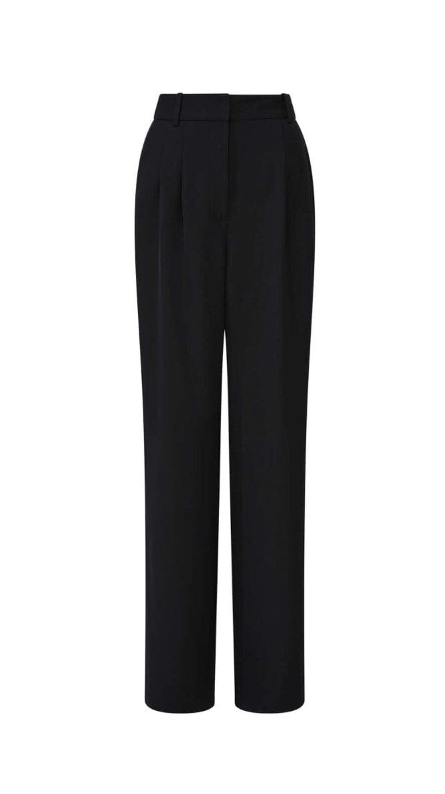 Women French Connection Pants | Harry Suiting Trousers Blackout