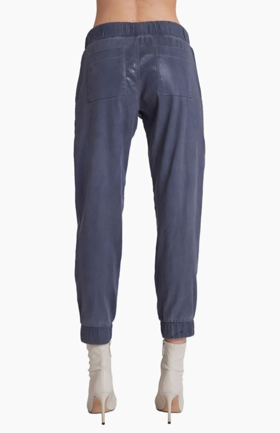 Women Bella Dahl Pants | Chelsea Pocket Jogger Frosted Blue