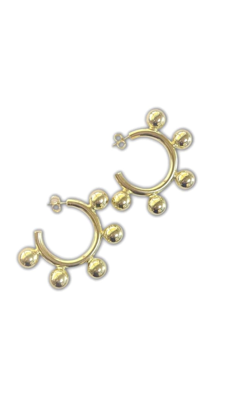 Women Sheila Fajl Earrings | Augusta Hoops Gold