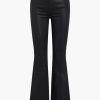 Women Joe's Jeans Denim | Hi Honey Bootcut 32" Coated Jeans Black