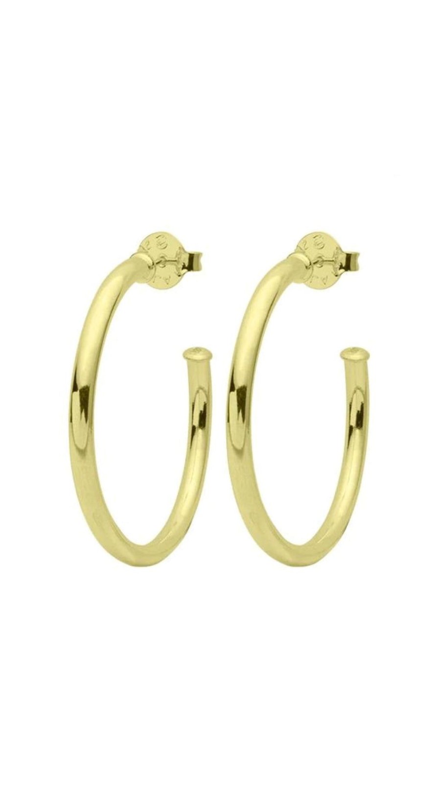 Women Sheila Fajl Earrings | Smaller Everybody'S Favorite Hoops Shiny Gold