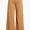 Women AG Adriano Goldschmied Denim | Saige Wide Leg Crop Jeans Caramel