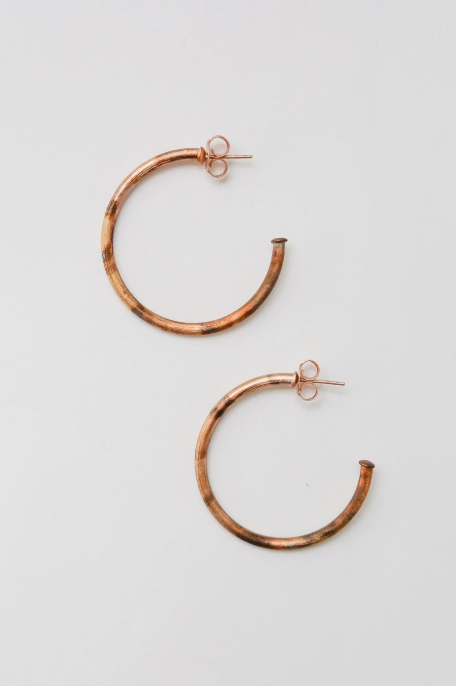 Women Sheila Fajl Earrings | Burnished Small Everybody'S Favorite Hoop Gold