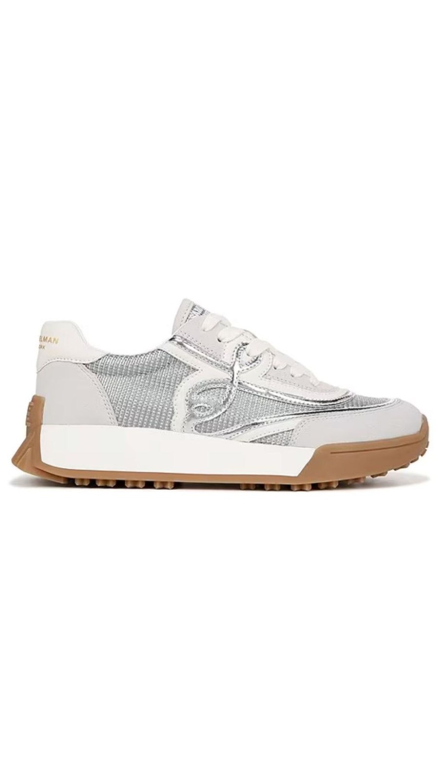 Women Sam Edelman | Luna Sneaker Silver/Off White