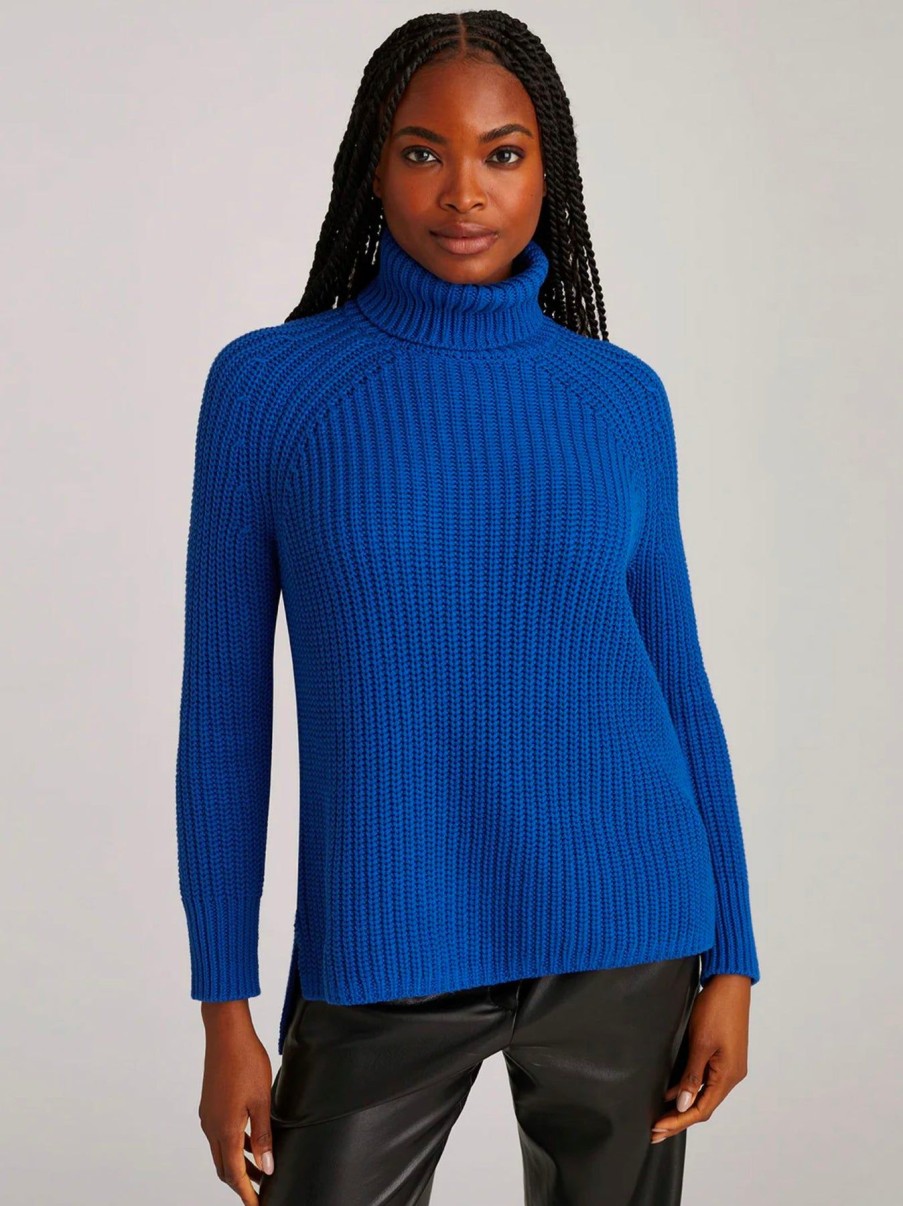 Women 525 America Sweaters | Stella Pullover Blue Jeans