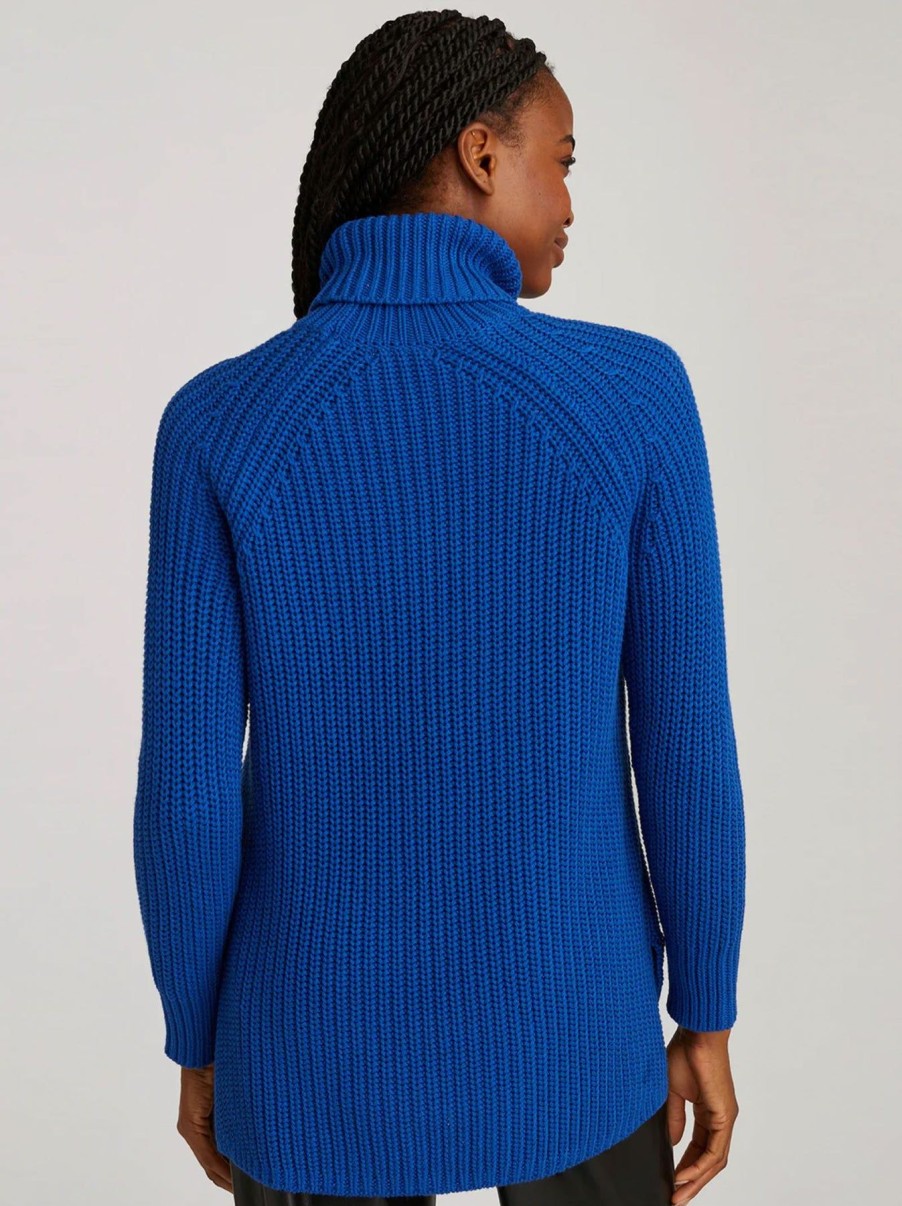 Women 525 America Sweaters | Stella Pullover Blue Jeans