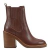 Women Marc Fisher Boots | Halida Bootie Dark Natural