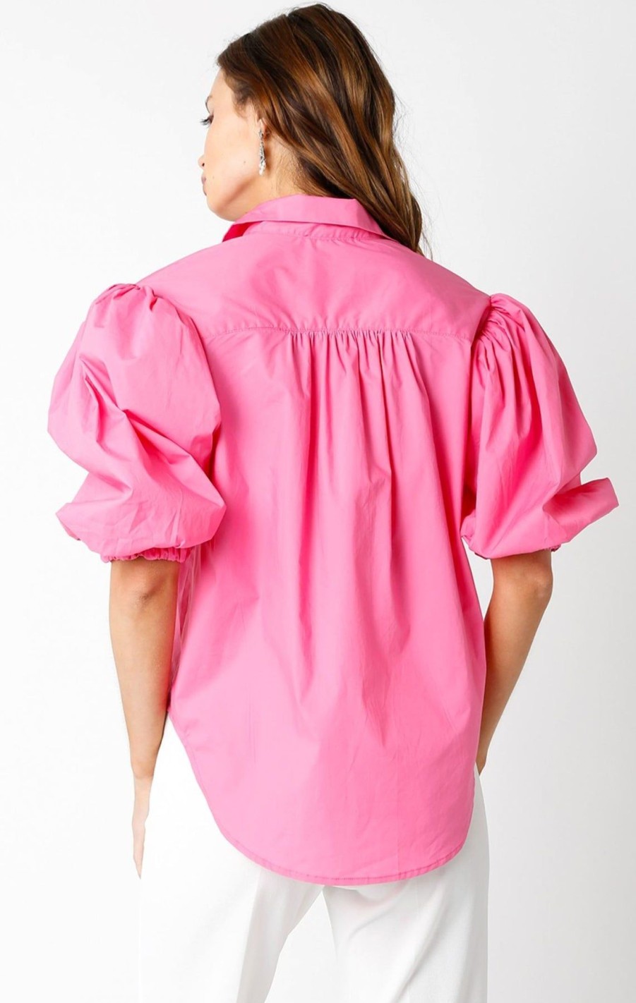 Women Spencer & Ella Shirts & Blouses | Tula Top Pink