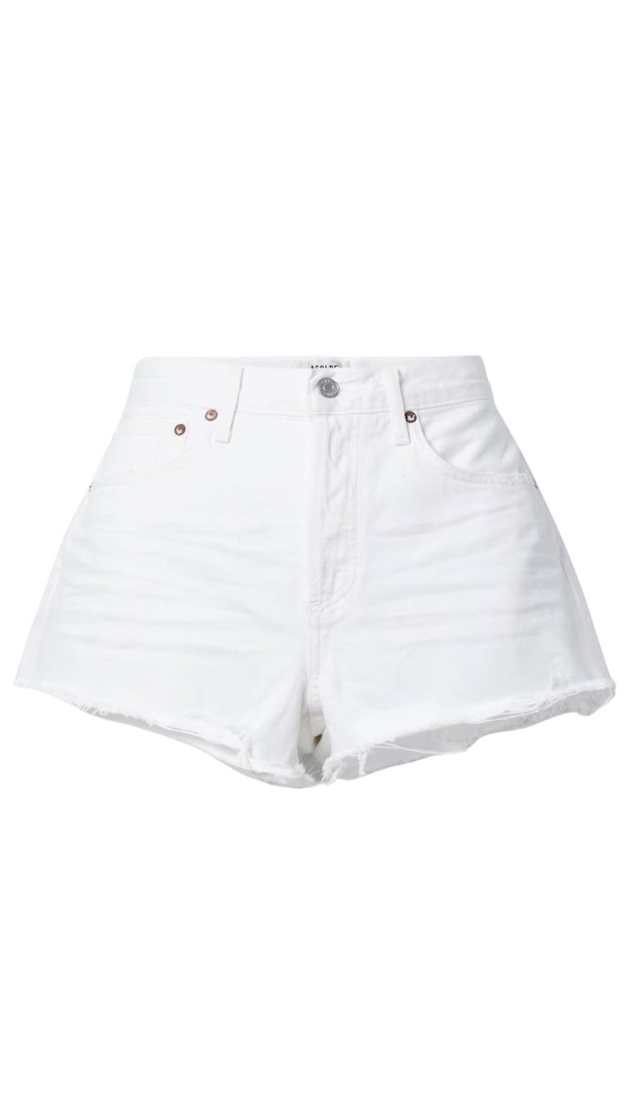 Women AGOLDE Shorts | Parker Short In Dough