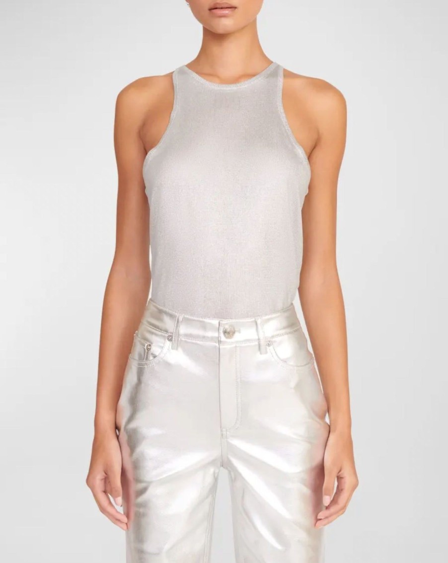 Women STAUD Shirts & Blouses | Ayana Top Silver