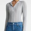 Women A.L.C. Shirts & Blouses | Elsa Top Mercury