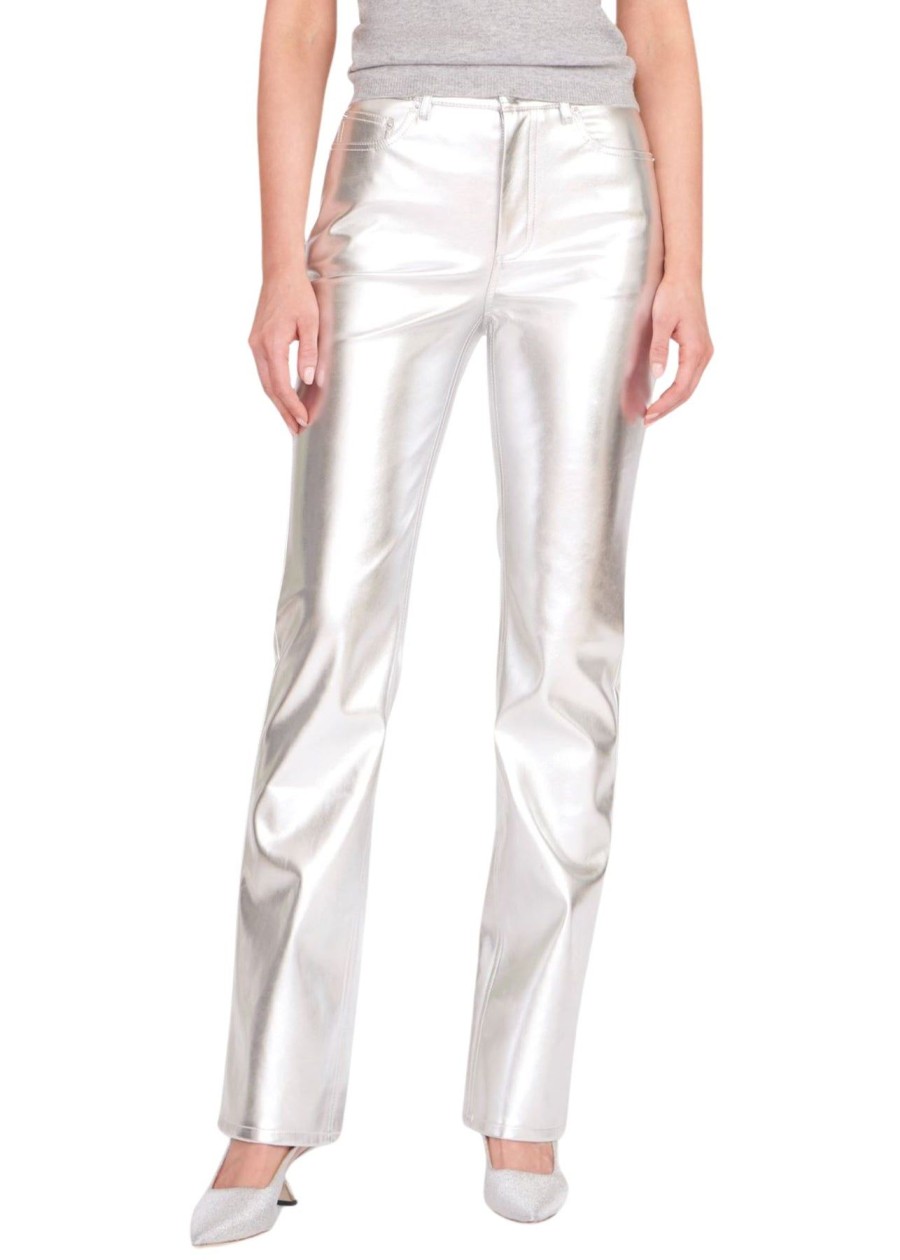 Women STAUD Pants | Chisel Pant Silver