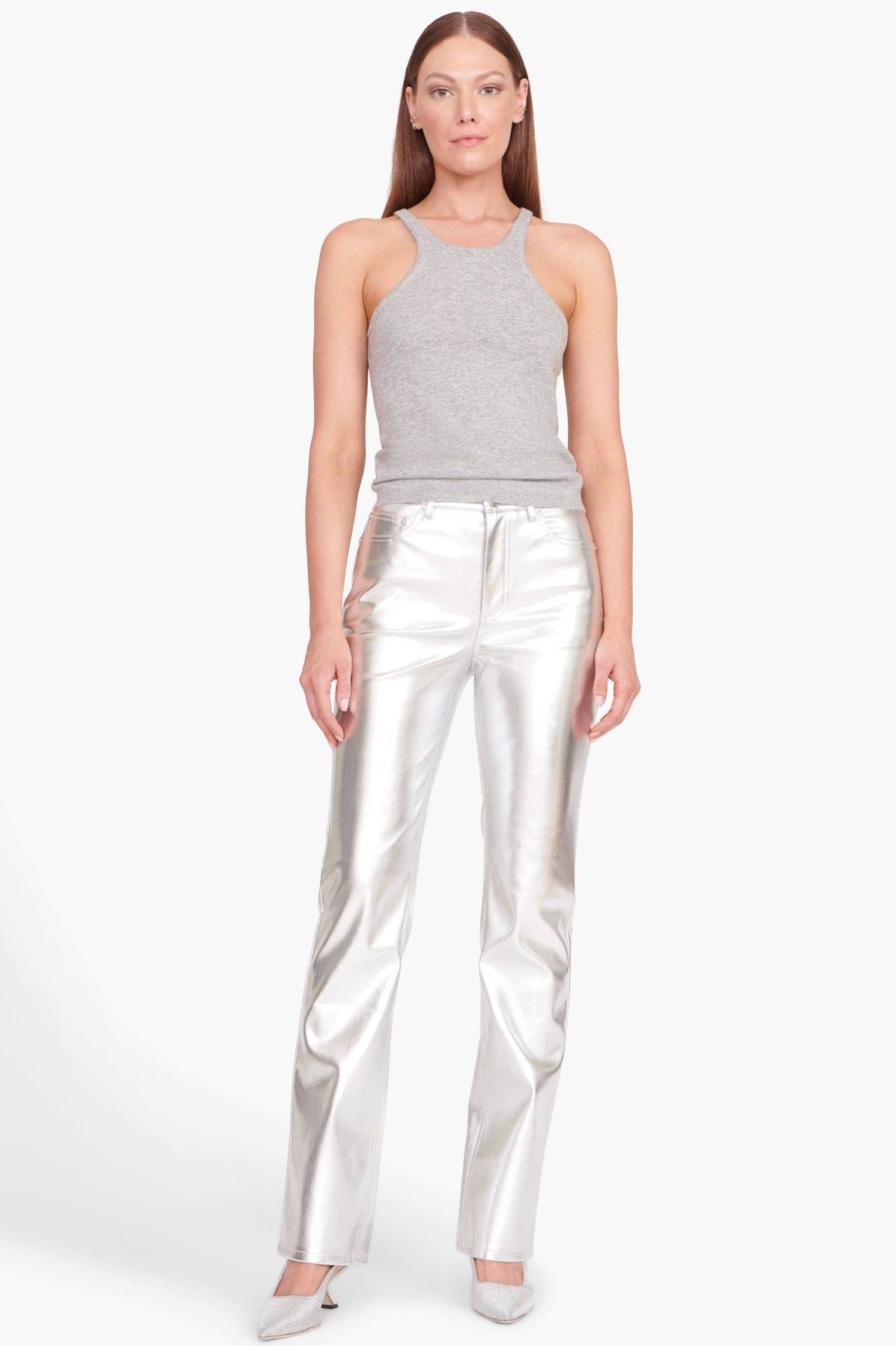 Women STAUD Pants | Chisel Pant Silver