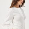 Women We Are Sundays Shirts & Blouses | Gwen Top White