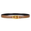 Women Uniquities Belts | Gold Link Belt In Brown