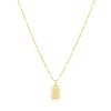 Women Ela Rae Necklaces | Fluted Starburst Tag