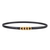 Women Uniquities Belts | Quad Chain Belt In Black