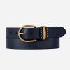 Women Amsterdam Heritage Belts | Norine Leather Belt Black