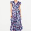 Women Marie Oliver Wedding Guest | Uma Dress Aster Trellis