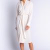 Women PJ Salvage | Textured Essentials Robe Stone