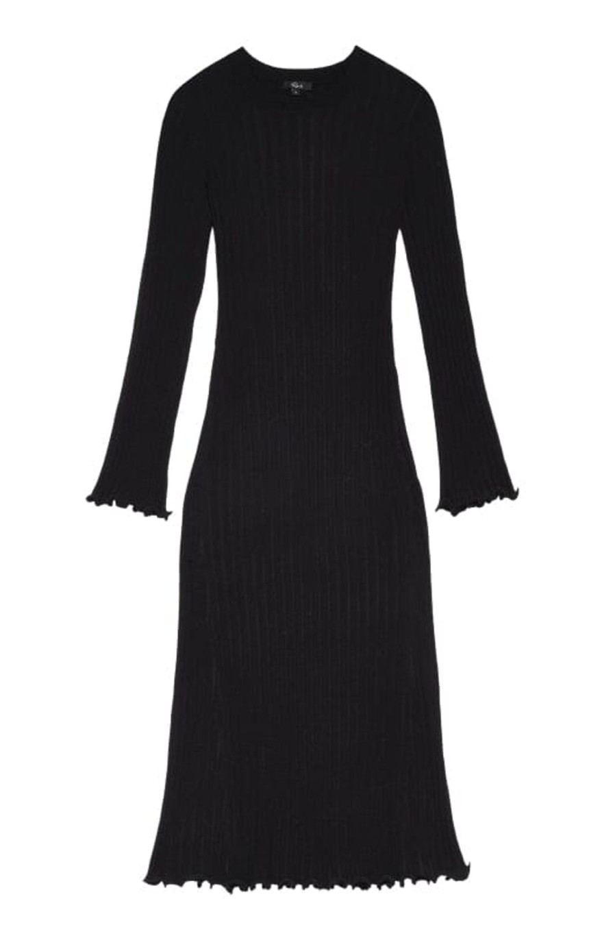 Women Rails Midi & Maxi | Marin Knit Dress Black