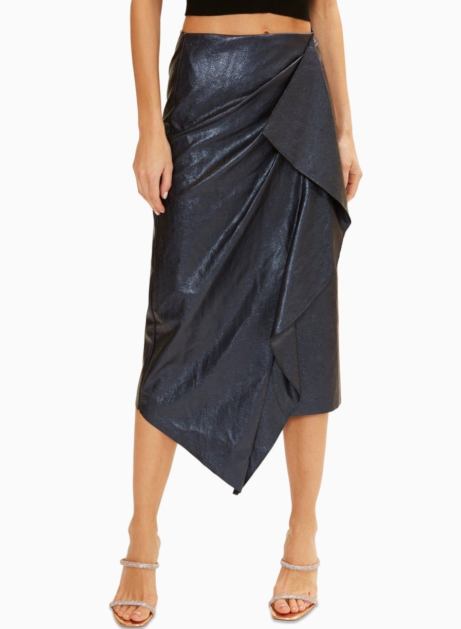 Women Ramy Brook Skirts | Quinn Skirt Navy