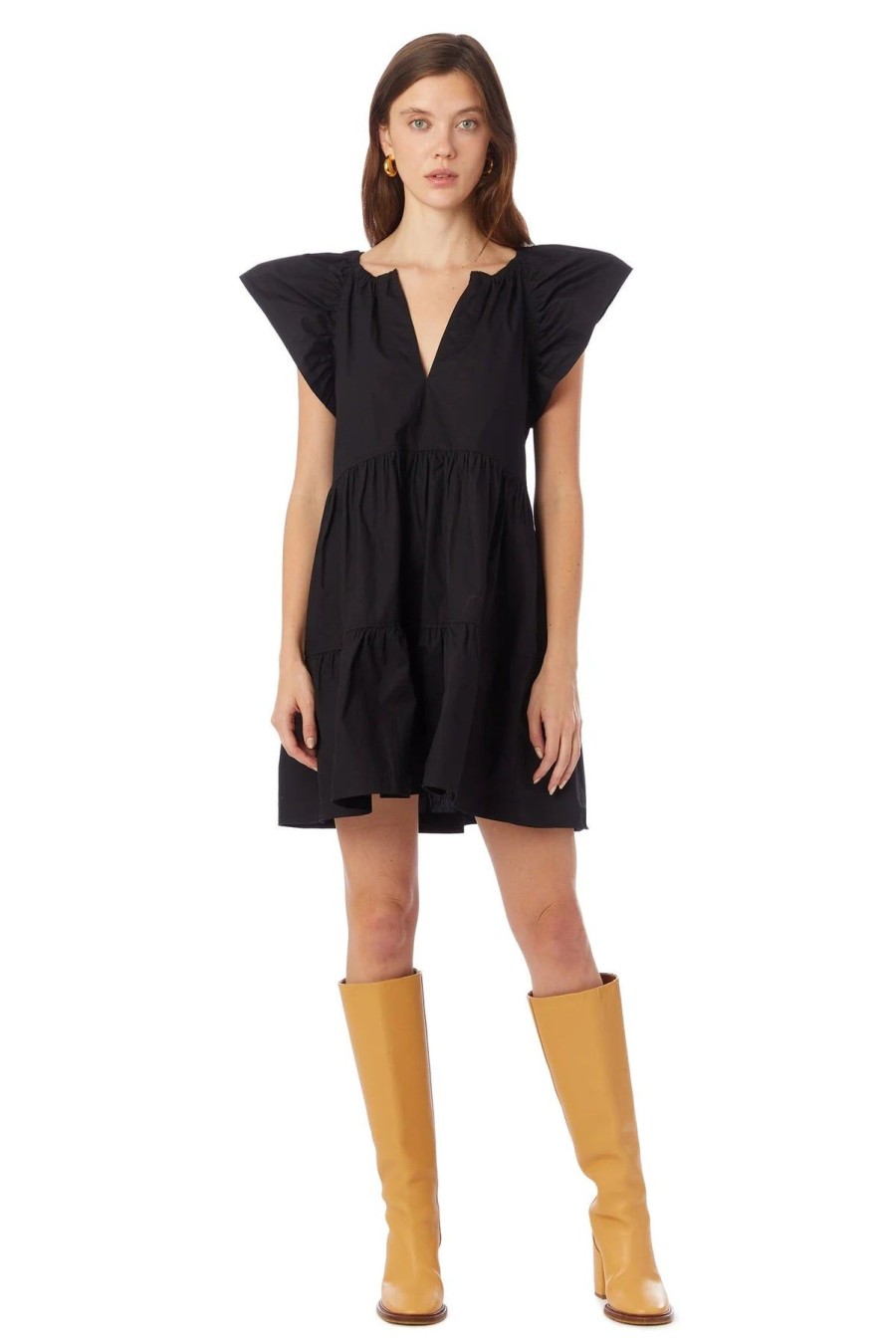 Women Marie Oliver Mini | Kara Dress Black