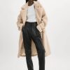 Women LAMARQUE Cold Weather | Malani Sherpa Coat Beige