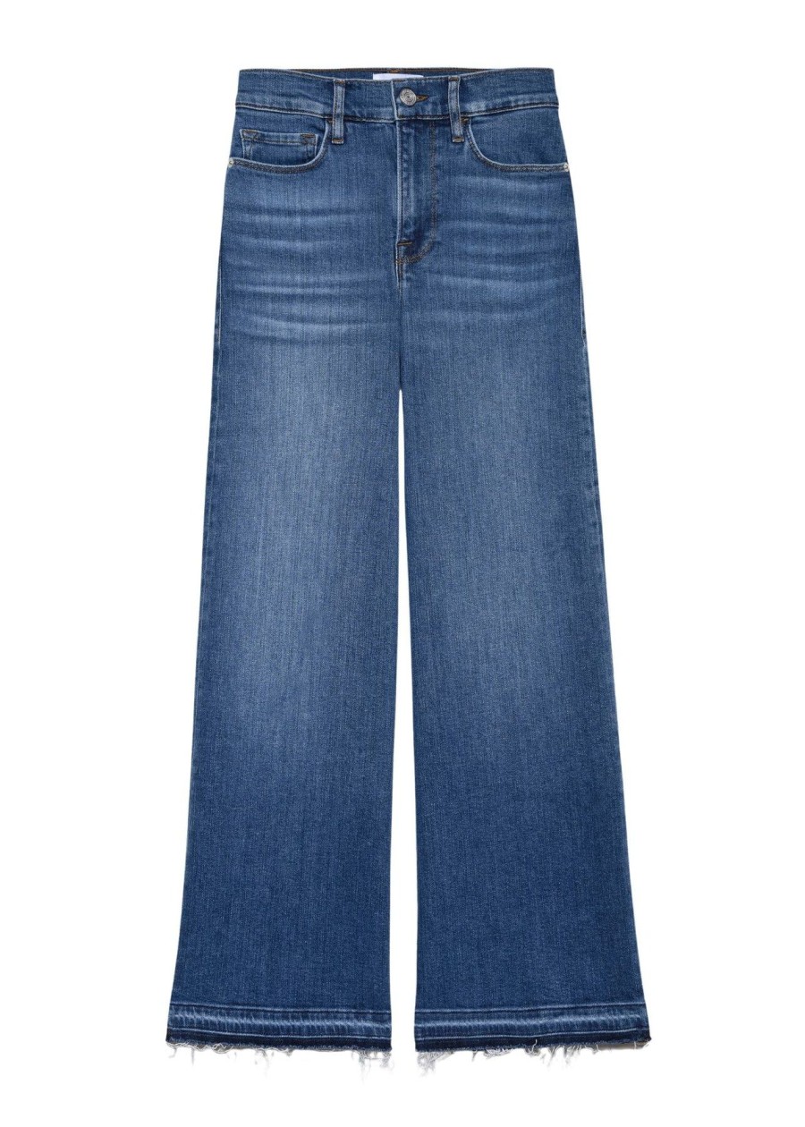 Women FRAME Denim | Pixie Le Slim Palazzo Jeans Jetty