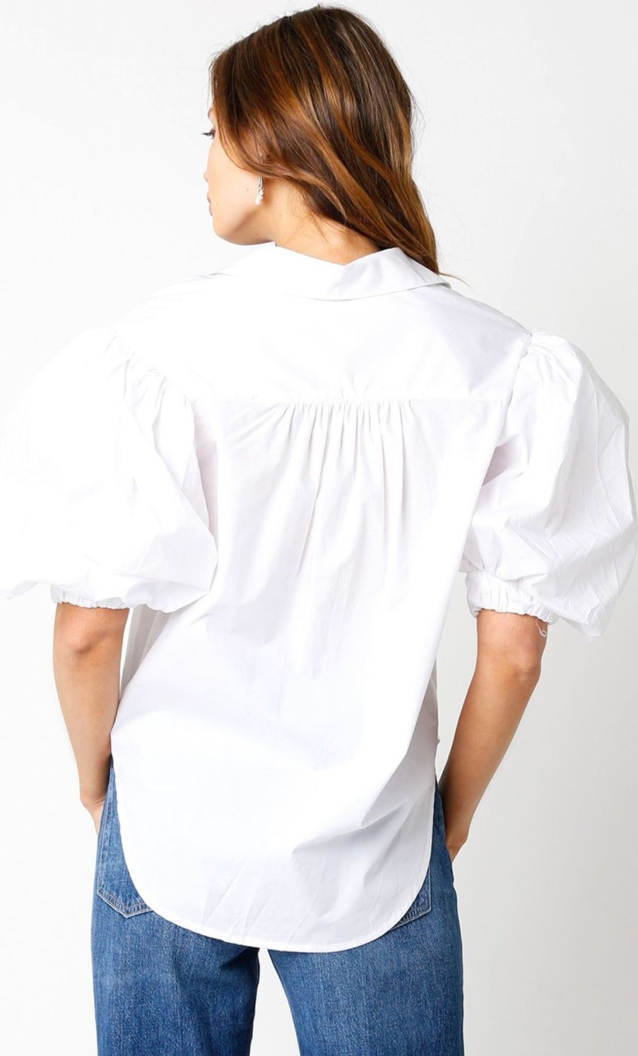 Women Spencer & Ella Shirts & Blouses | Tula Top White