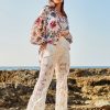 Women Charina Sarte Shirts & Blouses | Liberty Floral Top White Floral