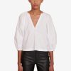 Women STAUD Shirts & Blouses | New Dill Top White