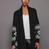 Women 525 America Sweaters | Shiloh Southwestern Cardigan Black Multi