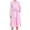 Women Anna Rae Midi & Maxi | Anna Marie Shirt Dress Pink