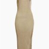 Women A.L.C. Midi & Maxi | Ashley Dress Bright Gold