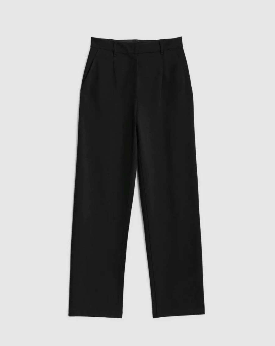 Women Rag & Bone Pants | Irina Ponte Trouser Black