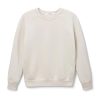 Women Perfect White Tee | Lennon Fleece Shrunken Sweatshirt Sugar