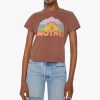 Women Mother Shirts & Blouses | The Boxy Goodie Goodie Tee Mother Sunset