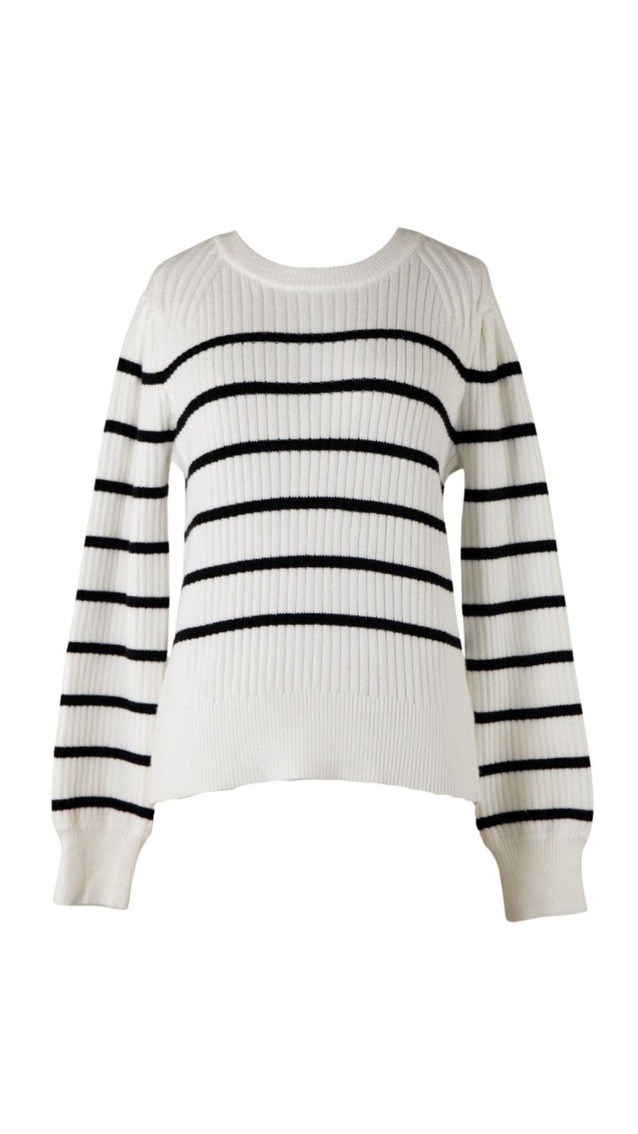 Women Spencer & Ella Sweaters | Robyn Sweater Ivory/Black