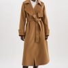 Women LAMARQUE Cold Weather | Margaret Coat Camel