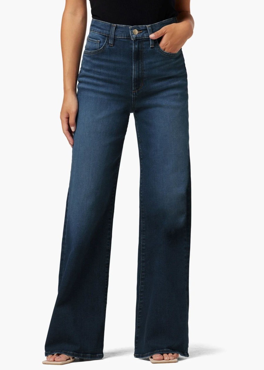 Women Joe's Jeans Denim | Mia Petite Wide Leg Jeans In Exhale