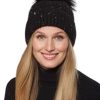 Women Linda Richards Hats | Sequin Detail Hat Black