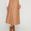 Women Brochu Walker Skirts | Mica Vegan Leather Skirt Dunes