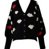 Women Spencer & Ella Sweaters | Lip Kiss Sweater Black